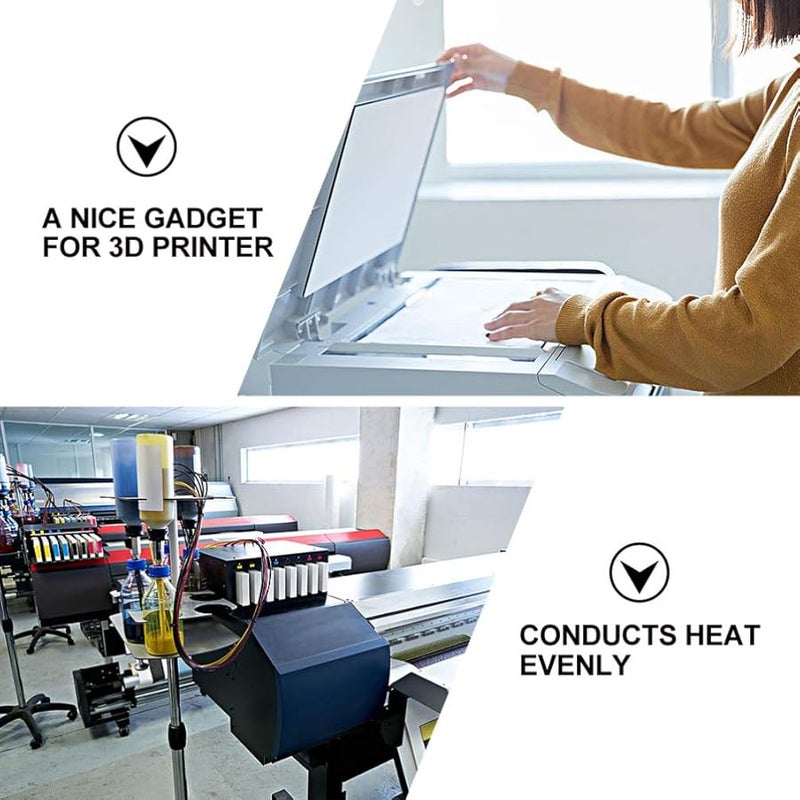 A8 Tempered Glass Platform Plate For 3D Printer Heated Bed - Image 3